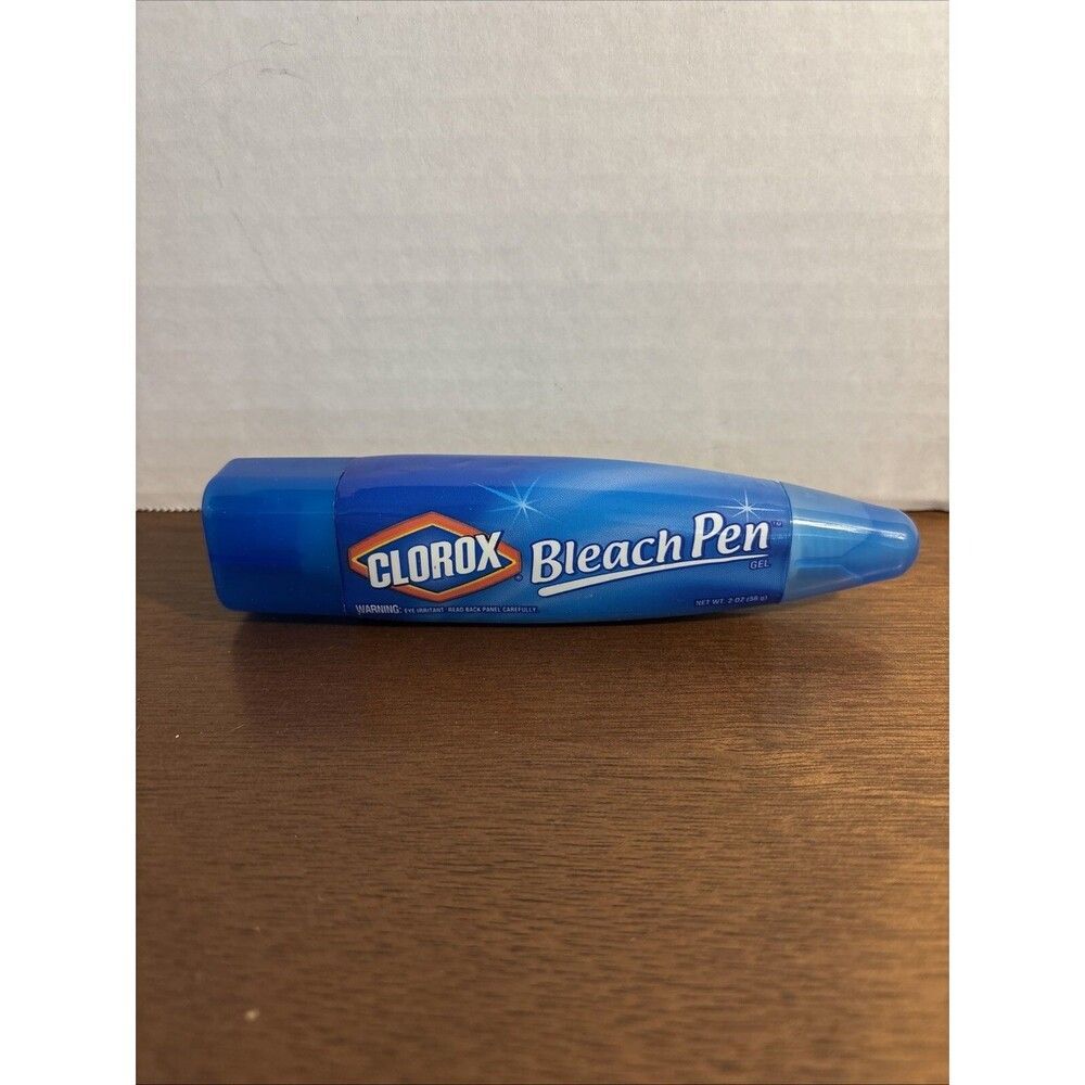Clorox Bleach Pen Discontinued Gel With Dual Tip 2 Ounces Full Brand NEW!